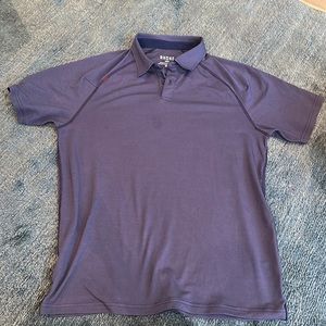Rhone delta pique polo medium purple
